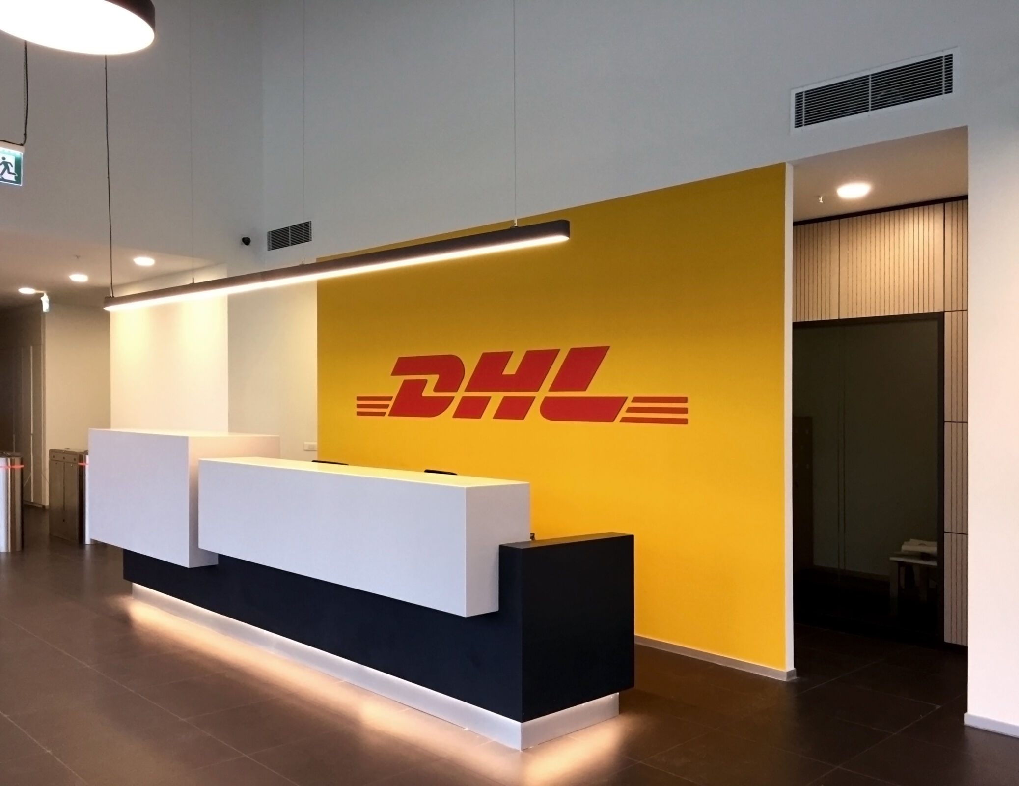 DHL Güneşli Lojistik Merkezi Ofis Katları